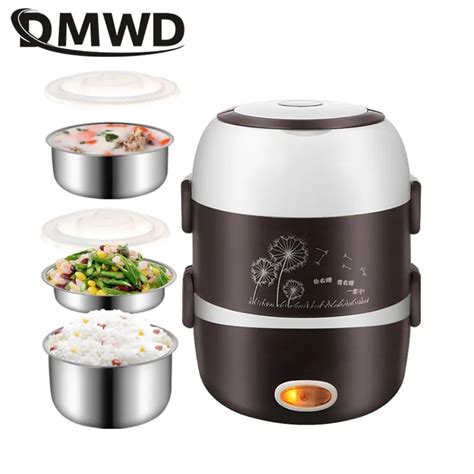 dmwd electric heating lunch box|DMWD MINI Rice Cooker Thermal Heating Electric .